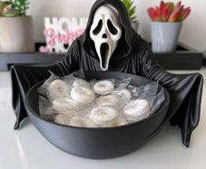Ghostface  Scream Candy Bowl Halloween Sweet Holder decoration