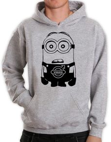 Funny Volvo Minion Hoodie Great Gift Present Idea For Volvo Owners