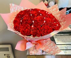 Forever Flower Bouquet Satin Florals