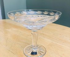Dublin Crystal Footed Bon Bon Dish