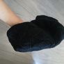 Black knit beret Image 4