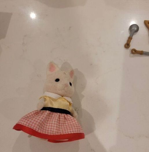 Sylvanian Family House, furniture & figures