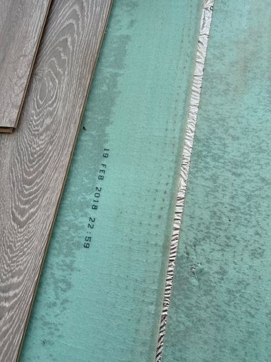 12mm Laminate Flooring & Underlay