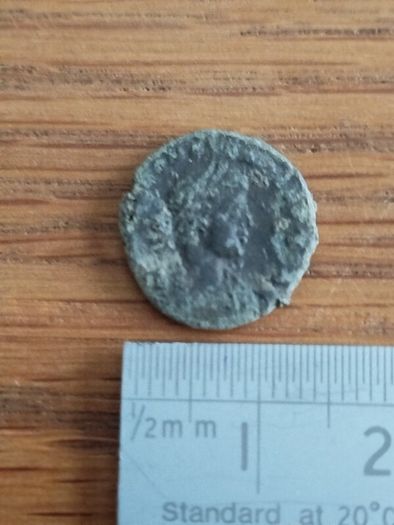 3 Ancient Roman Bronze Coins (3rd-4th Century AD)