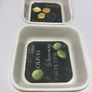 3 Porcelain Bowls with Bamboo Tray Tasting Set Image 8