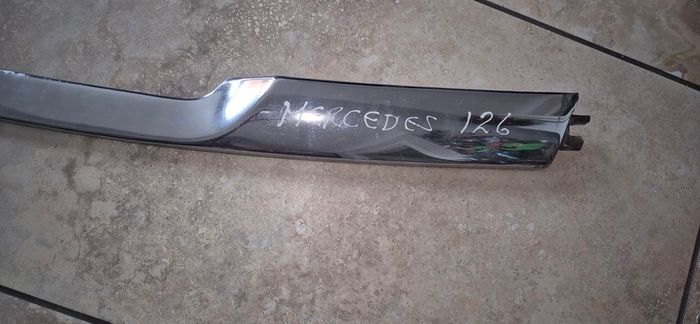 Mercedes w126 front bumper Chrome