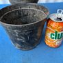 20 black plastic flower pots Image 2