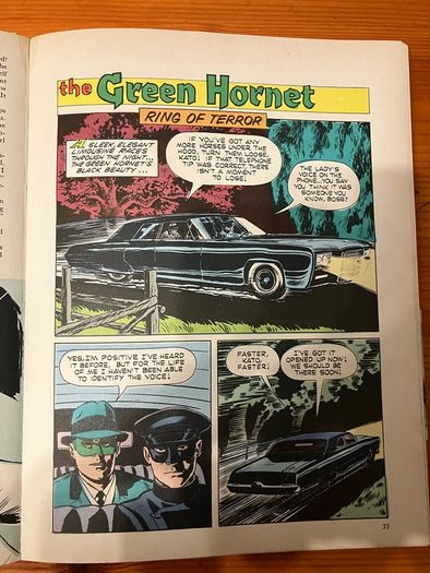Vintage annual: 'The Green Hornet' 1967