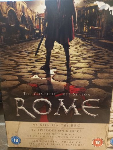 Rome Season 1 And 2 Dvd Boxsets Hbo Historical Drama