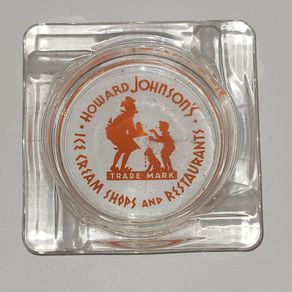 Vintage Howard Johnson ashtray