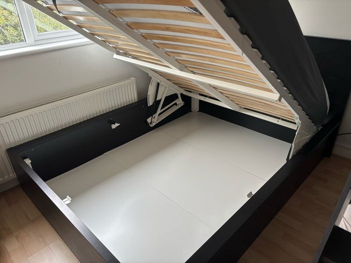 IKEA Ottoman double bed & Emma mattress