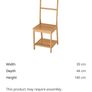 Ikea Ragrund towel rack chair Image 3