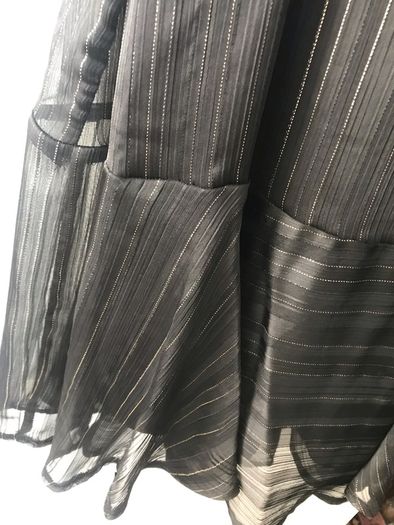 Black lurex dress size 10 New