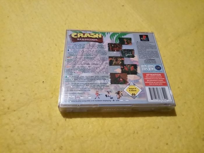 Crash Bandicoot PlayStation 1 Ps1 PlayStation 2 ps2 games Original