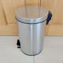 Stainless steel pedal bin Image 4
