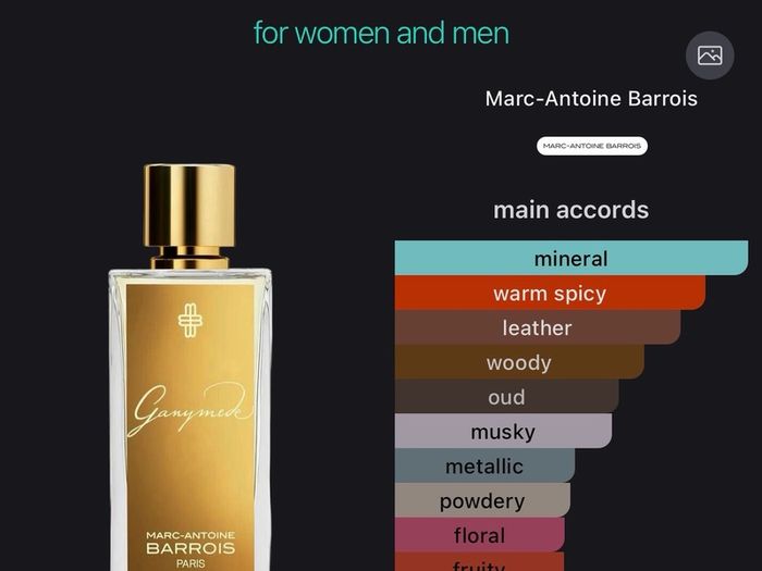 Barrois Ganymede 100ml Eau de parfum