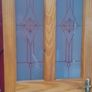 5 Solid Wood Pine Interior Doors Standard Size (Inc. 2 Glass Panels) Image 2