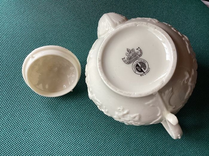 Antique Belleek Teapot