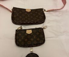 Designer inspired Bag. Three in one. Can be used independently or all together.