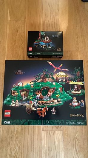 Lego 10354 LOTR The Shire & 4761 Smeagol Deagol Brand New