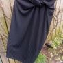 M & S black rib knitted dress BMWT, Size 14 Image 6