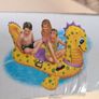 Vintage Intex Inflatable Sea Horse Boat The Wet Set 2001 Beach Pool Toys  Brand New Image 7