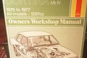 Haynes Ford Cortina MkIV Owners Workshop Manual.