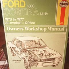 Haynes Ford Cortina MkIV Owners Workshop Manual.