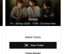 2 x amble tickets