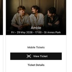 2 x amble tickets