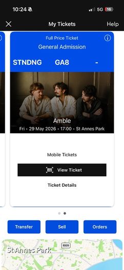 2 x amble tickets