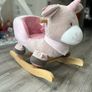 Wooden Baby Rocking Animal Unicorn Image 2