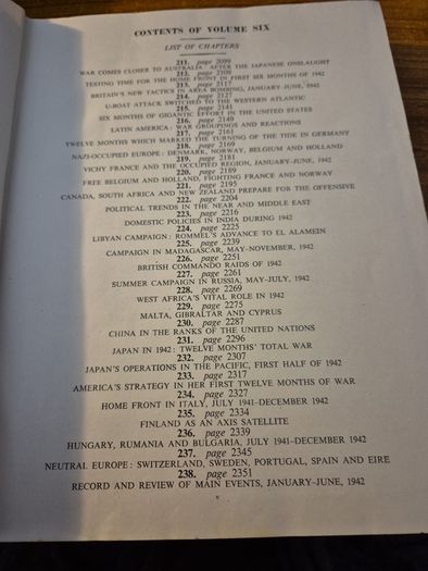 1947.The Second Great War. A standard history. VOL 6 John Hammerton.
