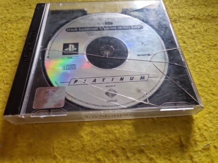 Crash Bandicoot 2 PlayStation1 Ps1 PlayStation2 Ps2 games Original