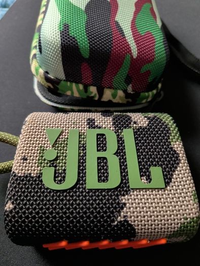 JBL GO3 Portable Speaker with Travel Case