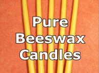 main image for ad Blessed Russian Church 100% Pure Beeswax Candles 31x0.9cm 20g Handmade Lot Of 5