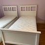 Two IKEA Hemnes single beds Image 3