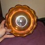 Antique Marigold Carnival Glass Bowl Image 5