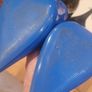 Aldo Stessy Stilletto Shoes in Blue Black Size UK 8 US 10 EU  8 Image 4