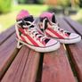Converse 'Stars & Stripes' High Top Trainers, Size UK4.5, EU37.5, AV Image 4