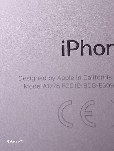 Apple Iphone 7, white, 32 GB, working perfect, some small cracks top right hand corner
