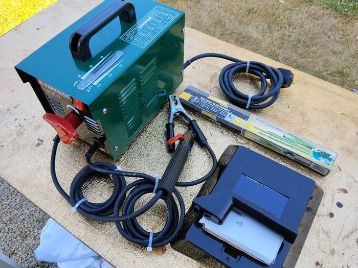 Parkside arc welder type PESG 120A1, 240v
