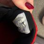 nike runners black and red Image 3
