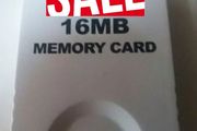 Gamecube memory card 16MB [Free Shipping]