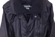 Mens Superdry Double Blacklabel Wax Coat