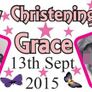 Christening Day Banner Personalised to your needs - just ask? Image 9