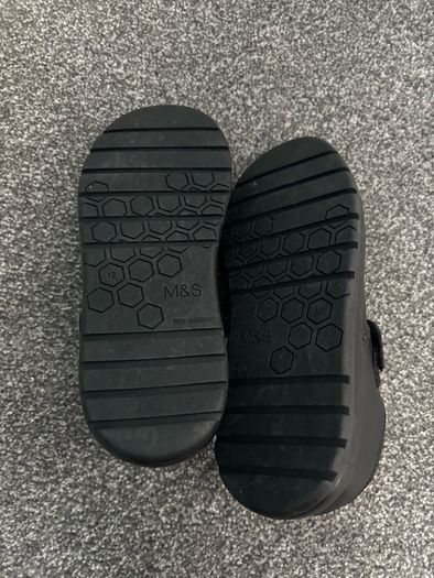 M&S Girls School Shoes