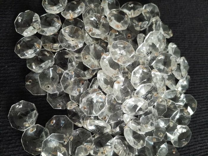 Lot of Crystal Chandelier Beads