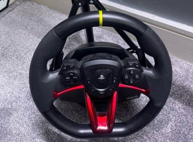 PS5/PS4 racing wireless wheel only used 1 have box too