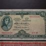 Two Lady Lavery Notes: 10 shillings (1965) & 1 Pound (1966) Image 2
